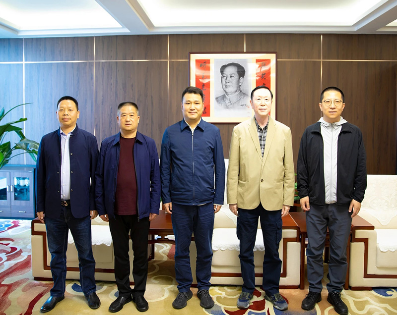 以會促商|秦商百人會領導一行來訪國成青蘭參觀座談 以會促商|秦商百人會領導一行來訪國成青蘭參觀座談